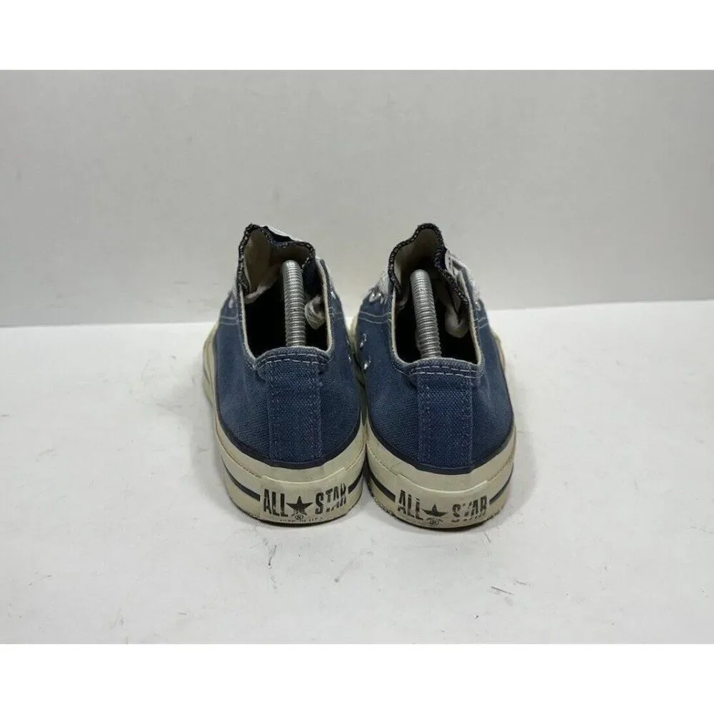 Vintage Converse All Star Chuck Taylor Blue Low‎ Top Made in USA Size Men’s Sz 3